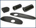 Moulded rubber components